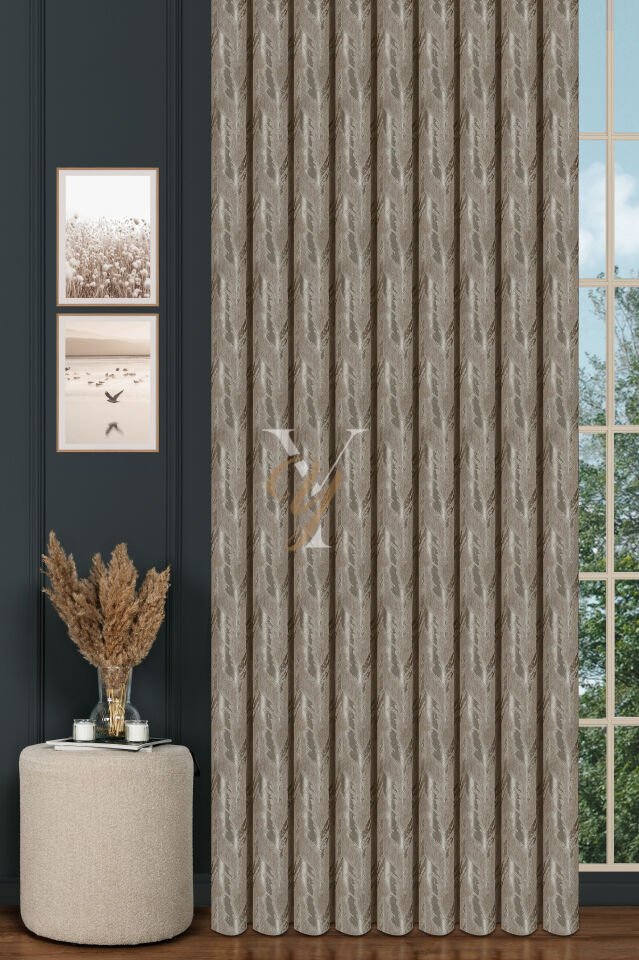 Okyanus Fon Perde 201199 V-33453 Krem Top Seçimi